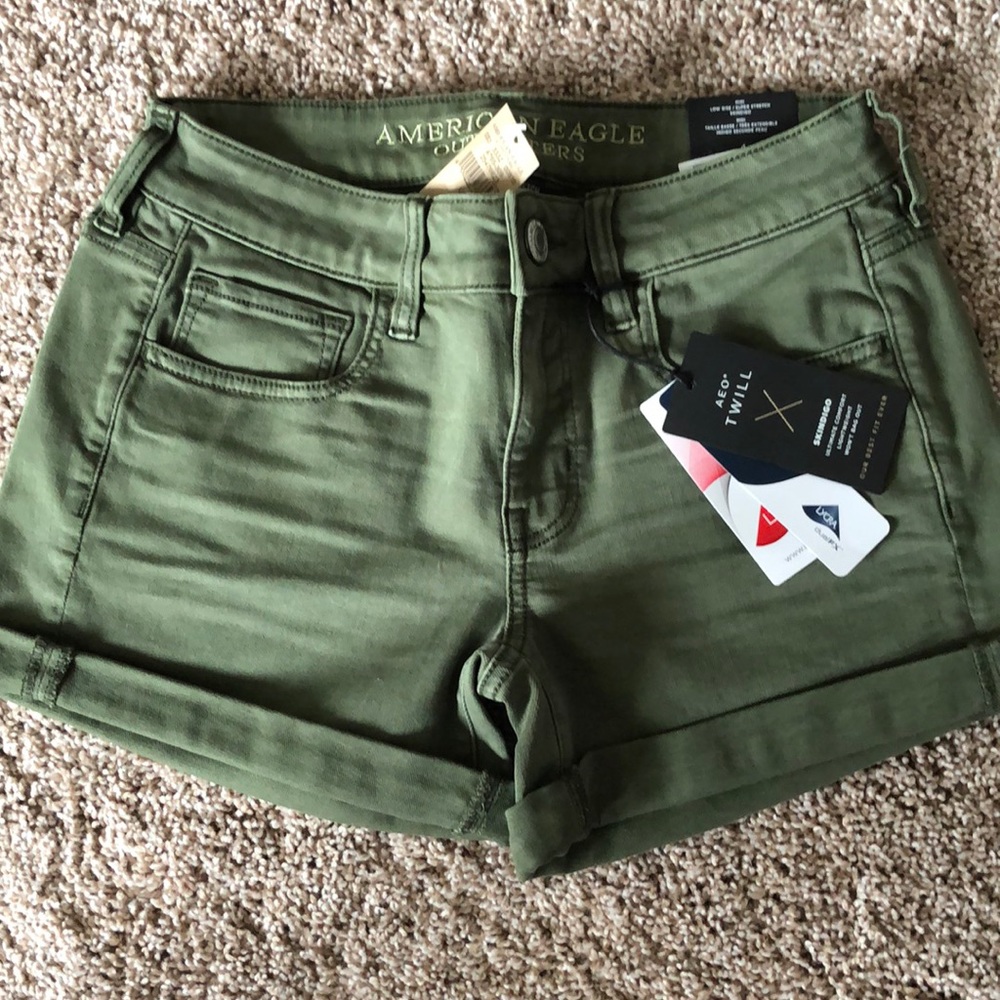 American Eagle midi shorts